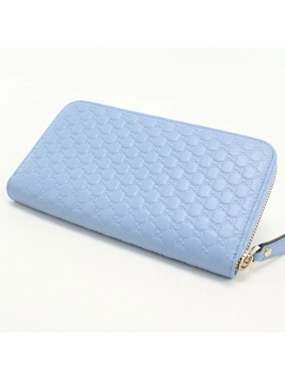 Gucci Micro Guccissima Wallet Zip Around Leather - Picture 2 of 6